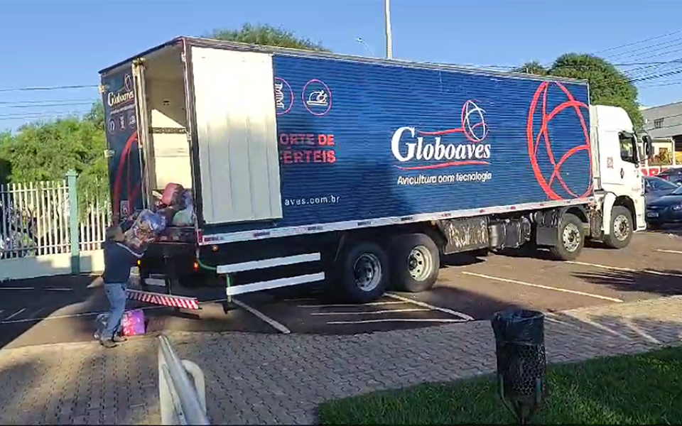 Globoaves mobiliza ajuda para o Rio Grande do Sul e arrecada 100 toneladas de doações